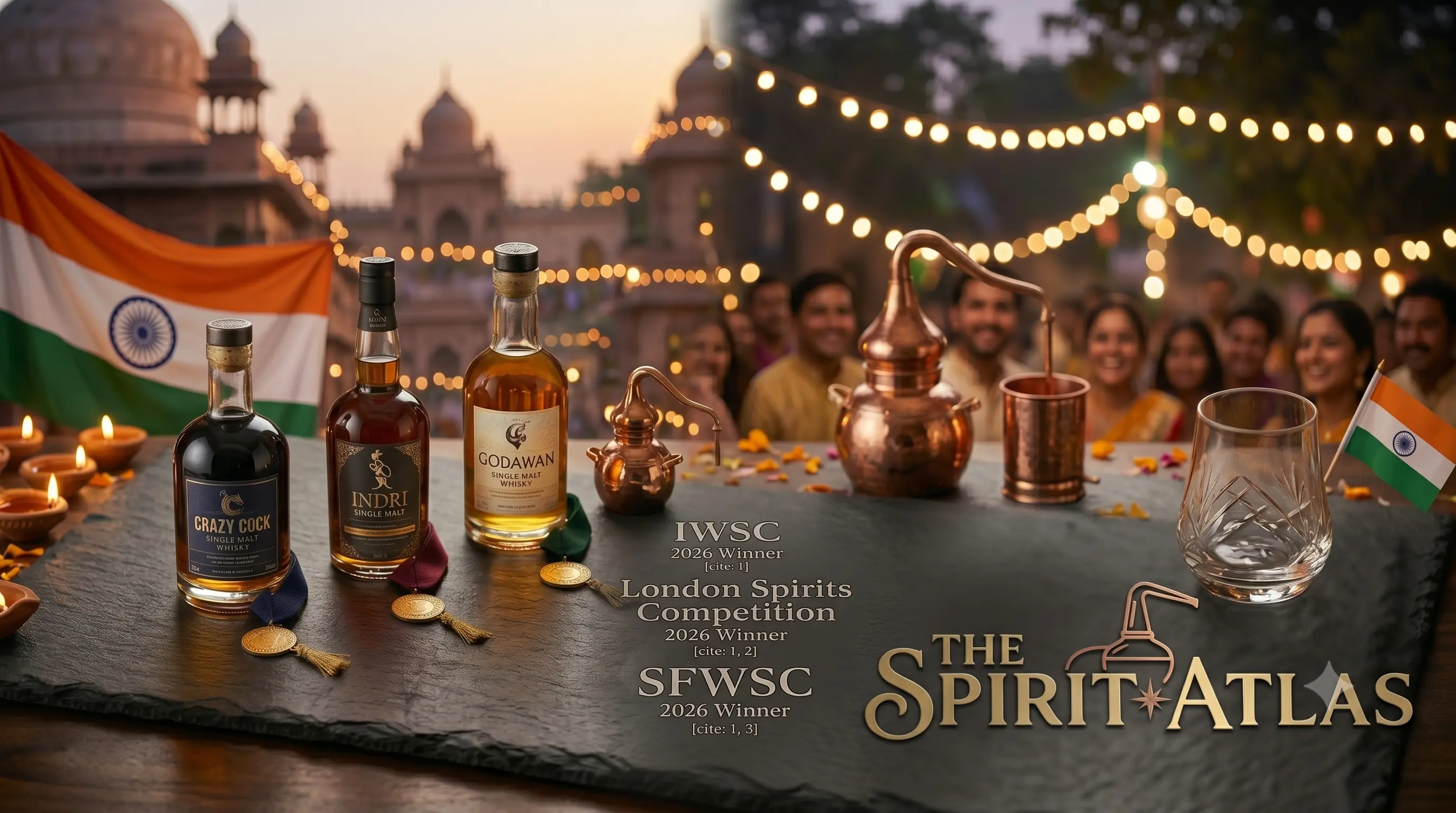Indian Whisky Won Big in 2026: IWSC, London Spirits Competition and SFWSC Results