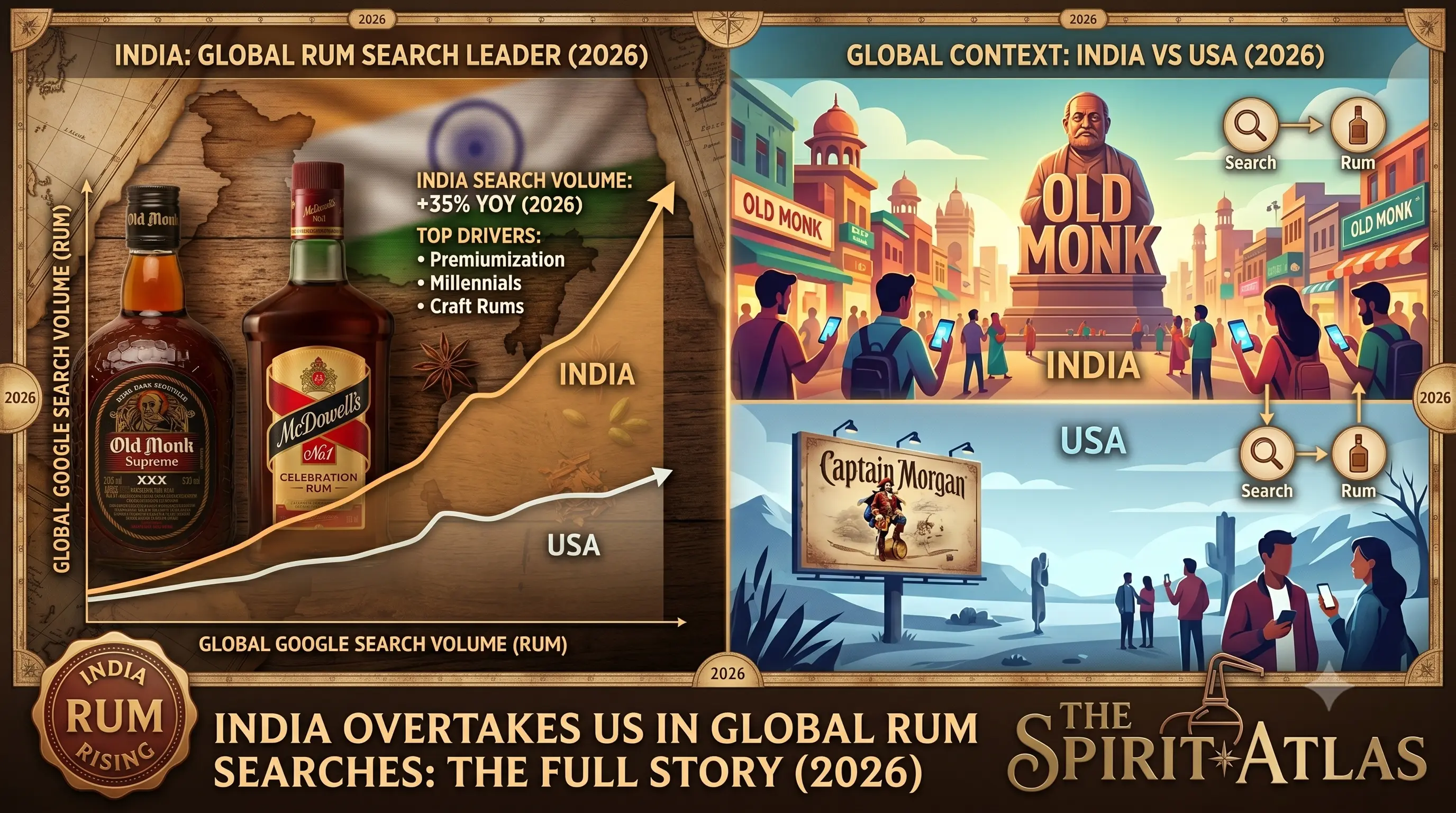 India Just Became the World's Biggest Rum Market, and Nobody Saw It Coming