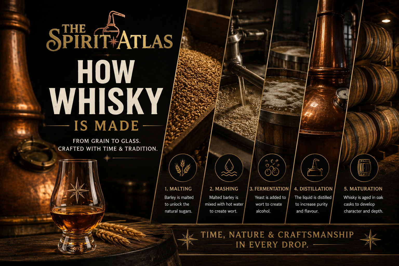 How Whisky is Made: The Full Step-by-Step Process Explained