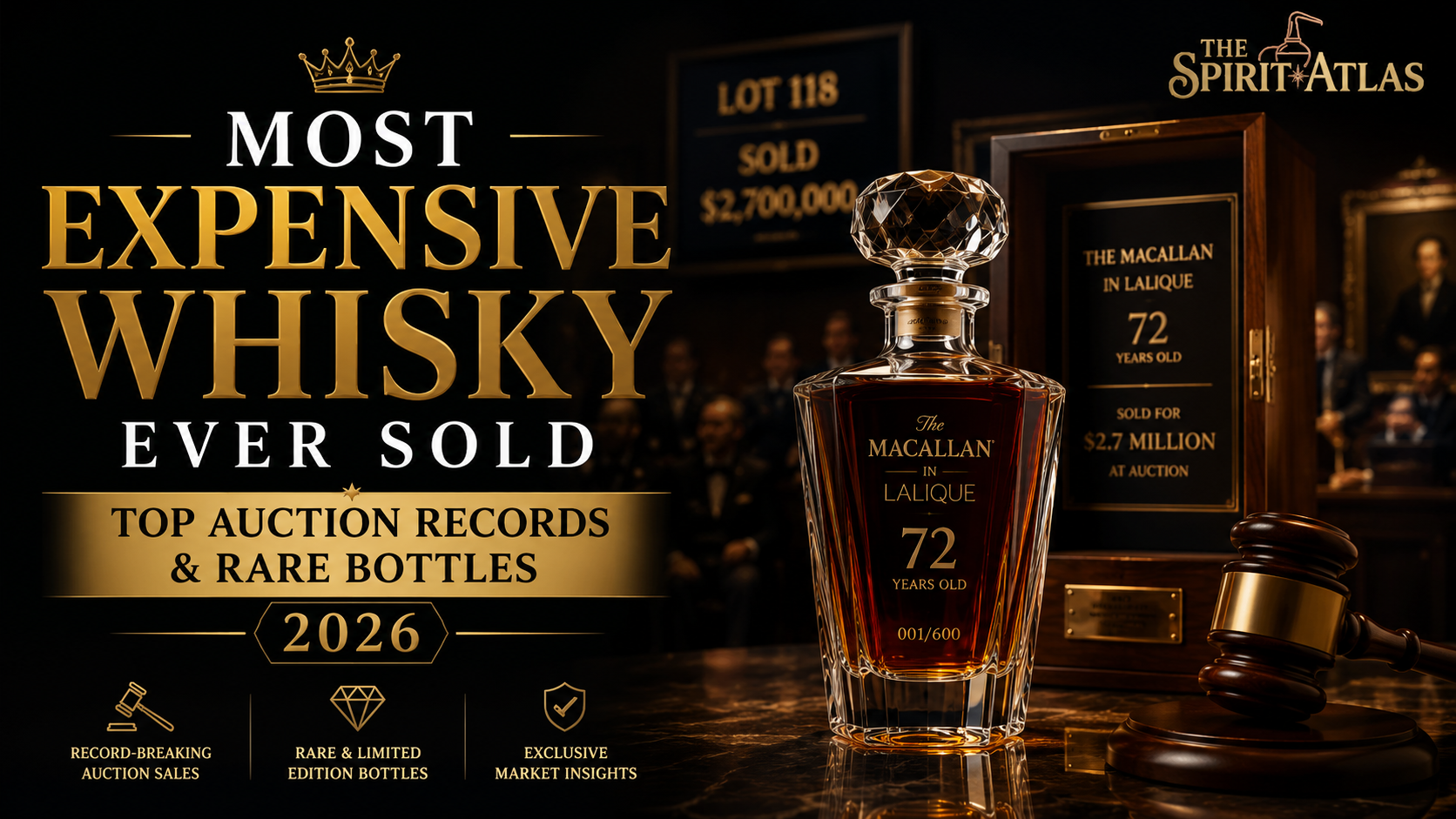 Most Expensive Whisky Ever Sold: Top Auction Records and Rare Bottles (2026)