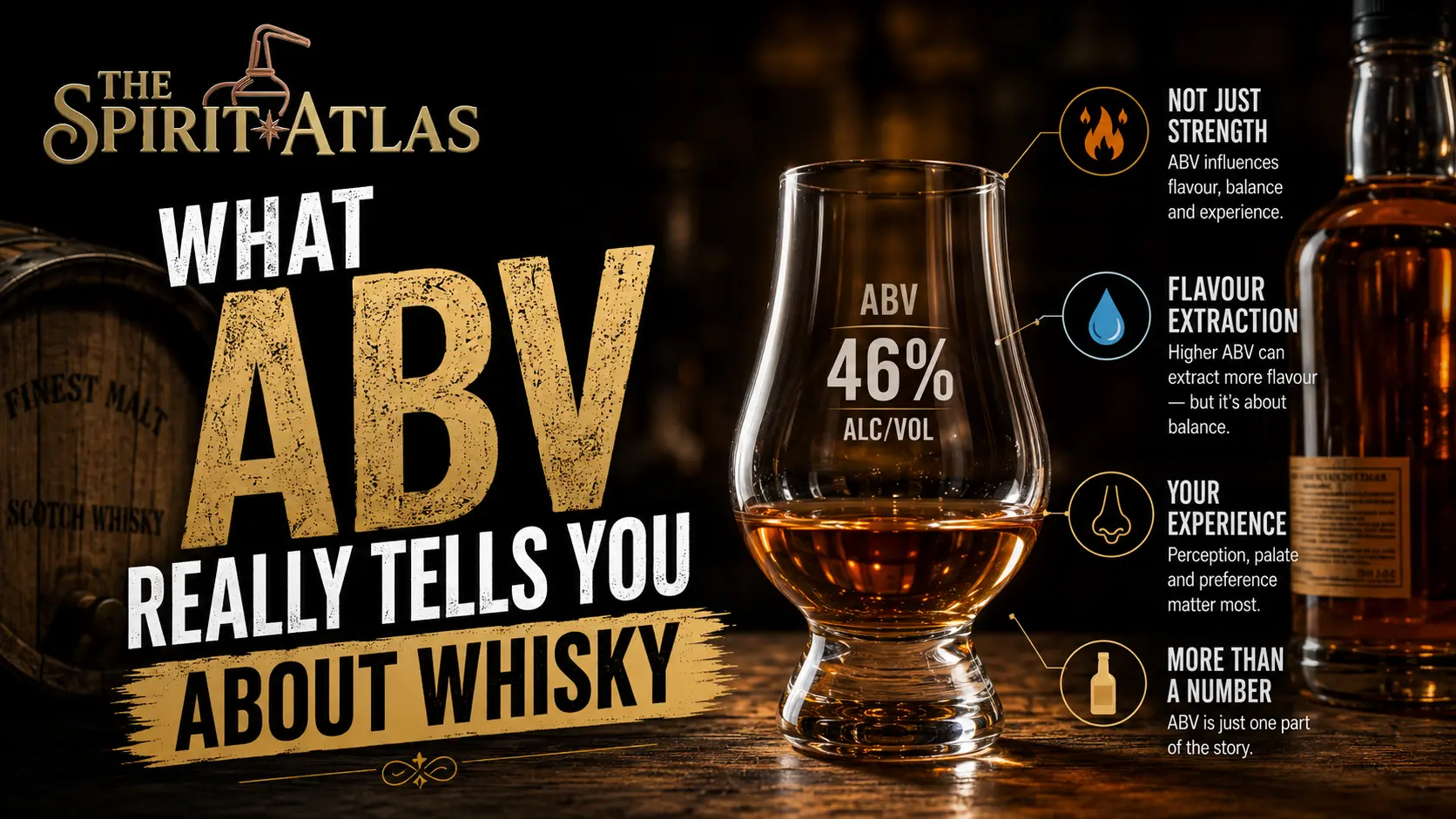 What ABV Really Tells You About Whisky: Strength, Flavour and What It Means