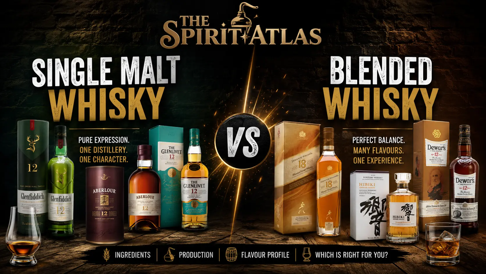 Single Malt vs Blended Whisky: The Real Difference (Without the Snobbery)