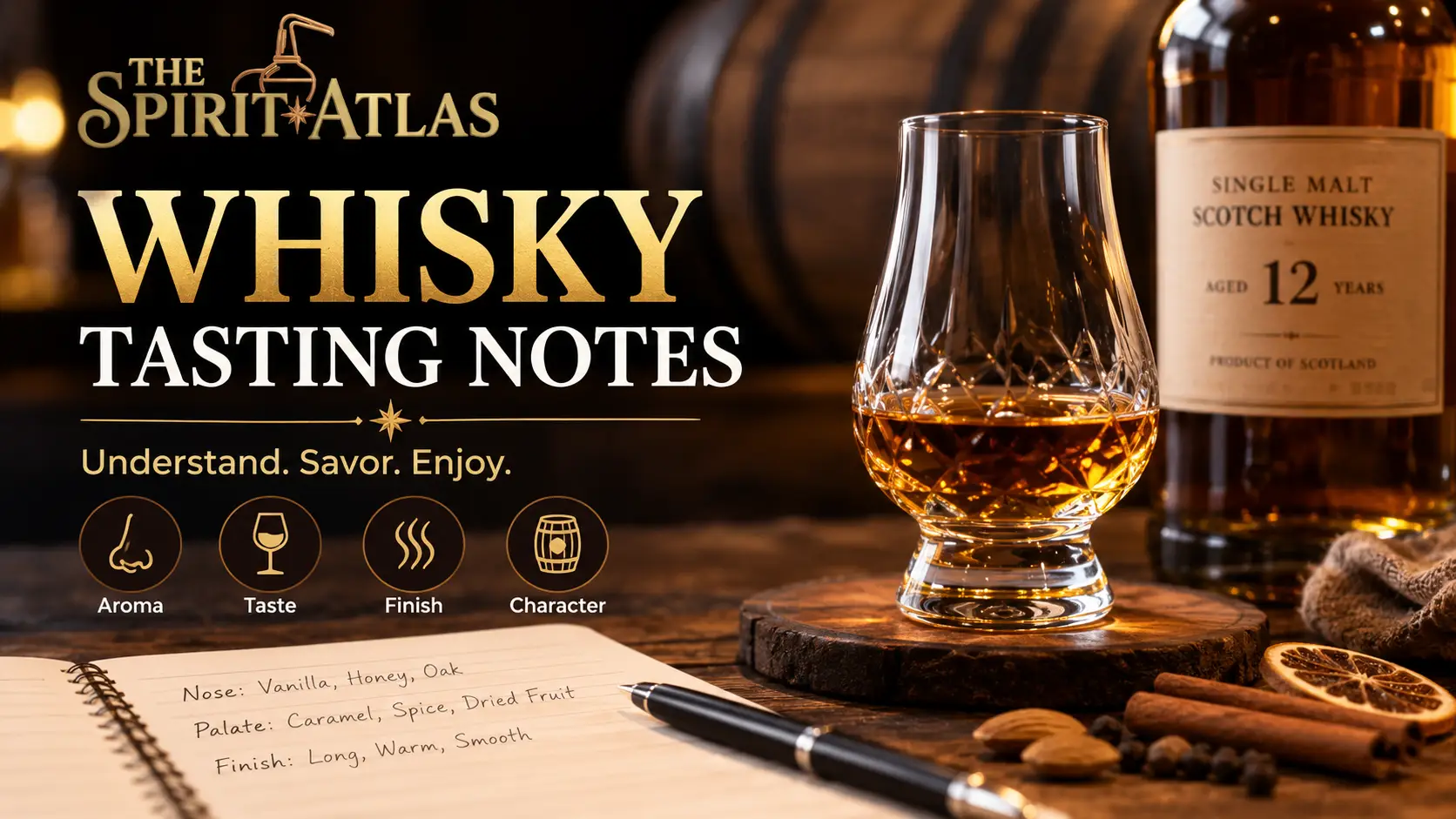 Whisky Tasting Notes Guide - How to Nose, Taste and Describe Whisky