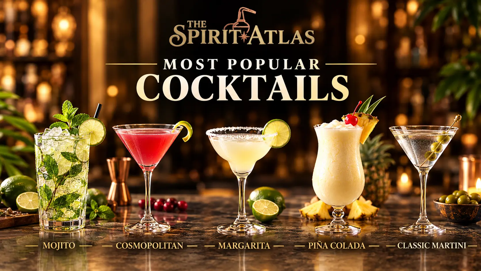Most Popular Cocktails in the World (2026-27): The Top 10 Ranked
