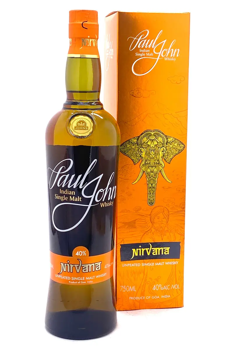 Paul John Nirvana Single Malt bottle