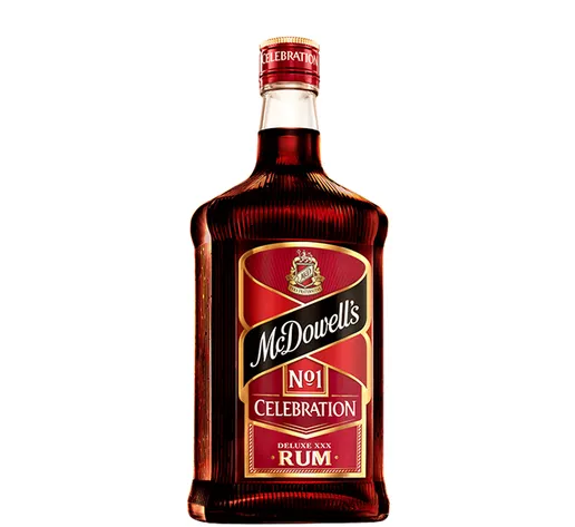McDowell's Celebration Rum bottle