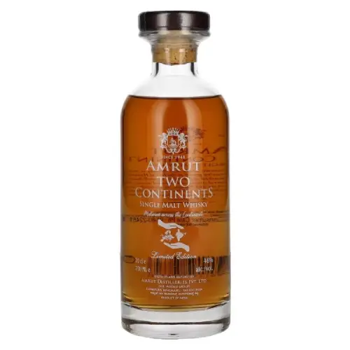 Amrut Two Continents bottle