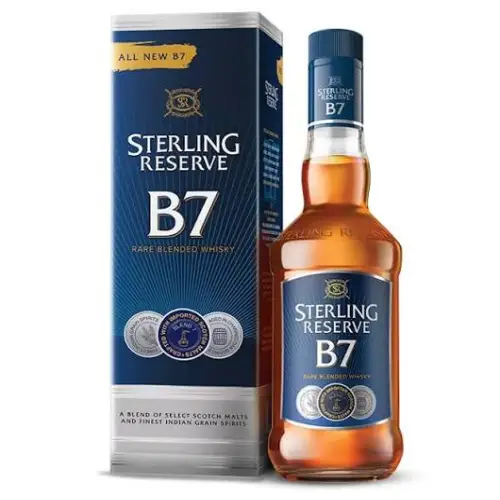 Sterling Reserve B7 Whisky bottle