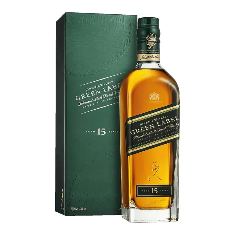Johnnie Walker Green Label 15 Year Old bottle