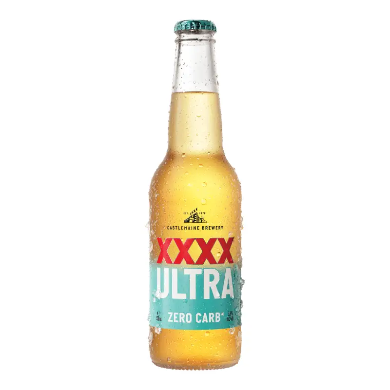 XXXX Ultra Zero Carb bottle