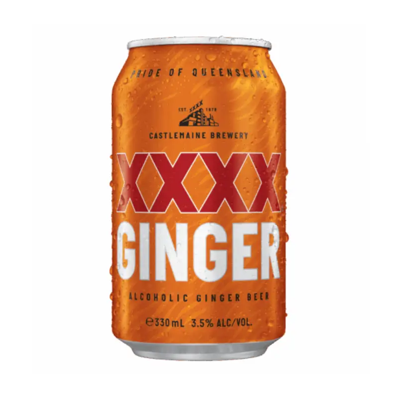 XXXX Ginger bottle